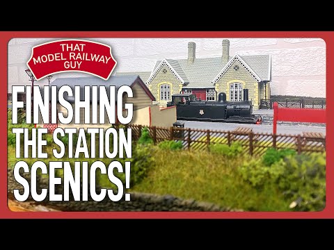 Building A Modular Model Railway - Episode 19: How To Create A Station Embankment!