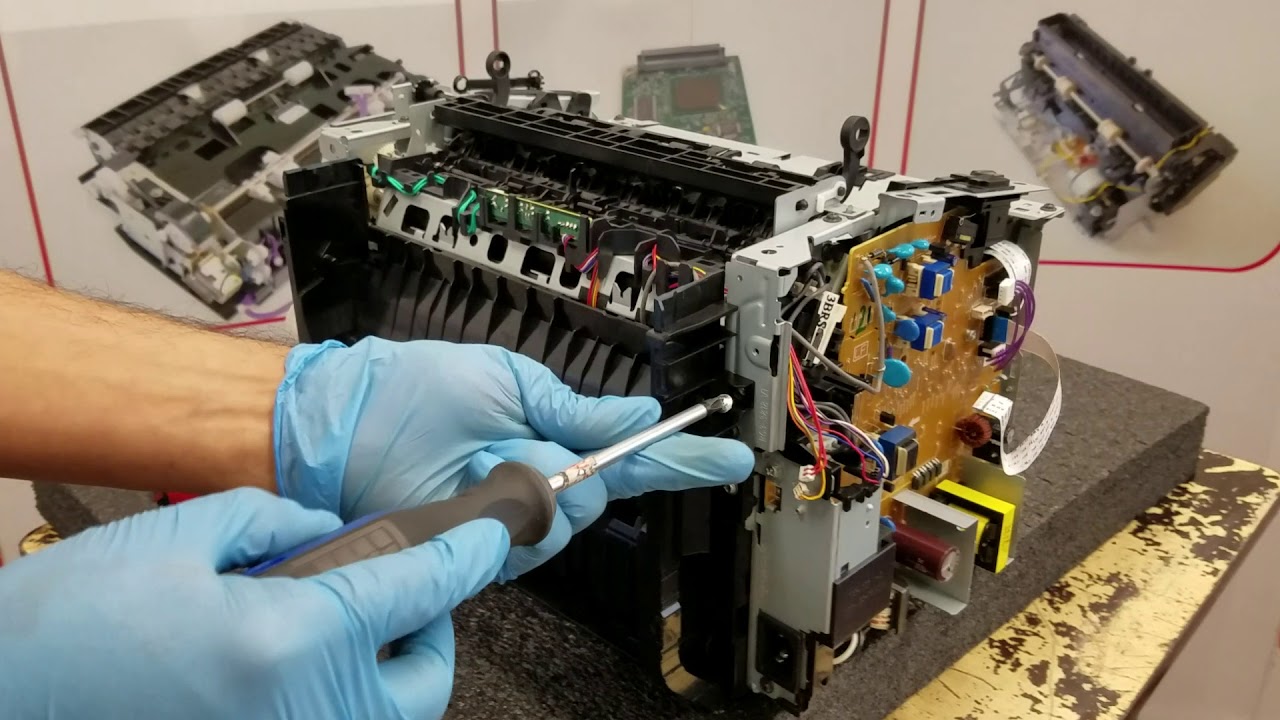 How To Remove and Replace The HP Laserjet M202 M201M225 M226 Fuser RM1-9658