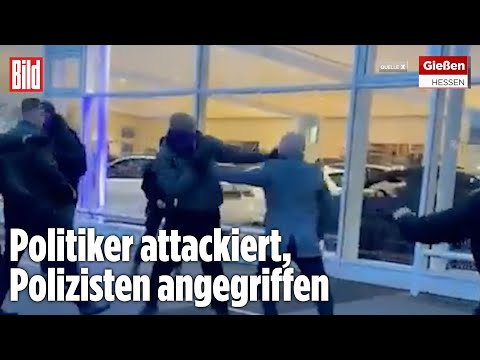 Demo in Gießen: AfD-Politiker Julian Schmidt „ohne Vorwarnung“ attackiert