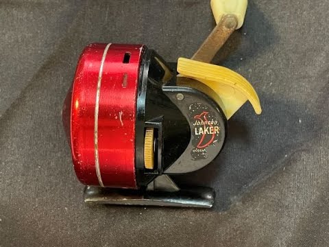 Young Martin's Reels  --  Johnson Laker 140  --  Service and Lubrication