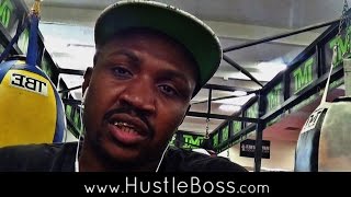 &#39;Either way it goes, Floyd is still getting paid&#39; - Sparring partner Will Clemons speaks from camp