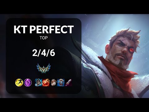 KT PerfecT Jayce vs Volibear TOP - KR CHALLENGER Patch 14.24