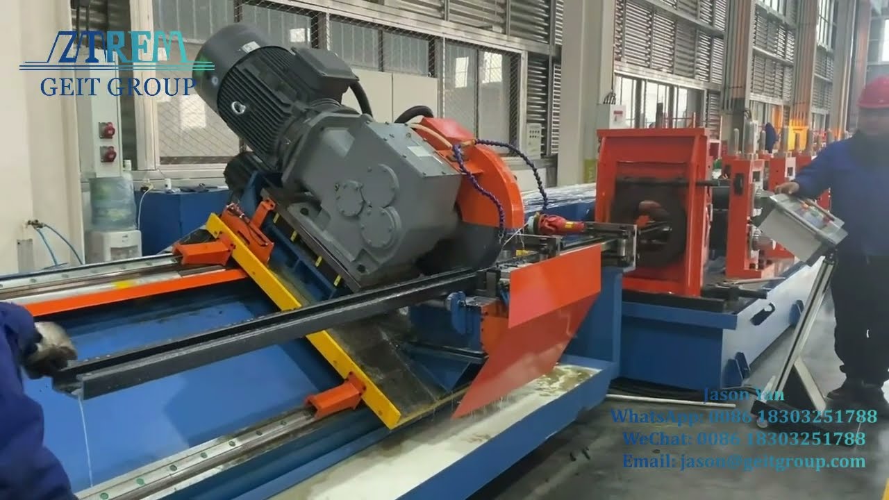 🚜 Heavy-Duty 8mm C Purlin Roll Forming Machine for Forklift Guide Rails – Built for Precision&Power!