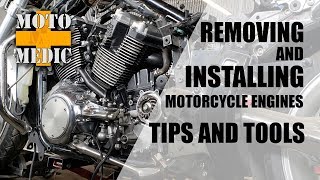 Removing and Installing Motorcycle Engines - Tools and Tips!