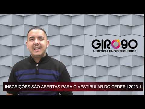 Inscrições são abertas para o vestibular do Cederj 2023.1