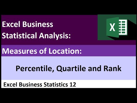Excel Statistical Analysis 01 Data Statistics