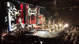 Madonna - Intro & Iconic - Rebel Heart Tour - Bridgestone Arena - Nashville, TN 18 JAN 2016