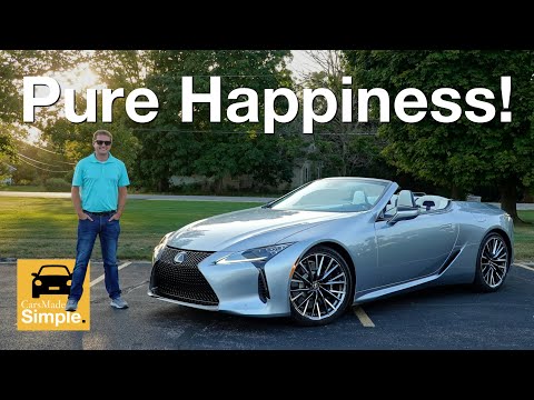 The Happiest I've Ever Been Behind The Wheel | Lexus LC500 Convertible
