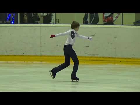 CDP 2018   Junior Men SP Daniel MRAZEK