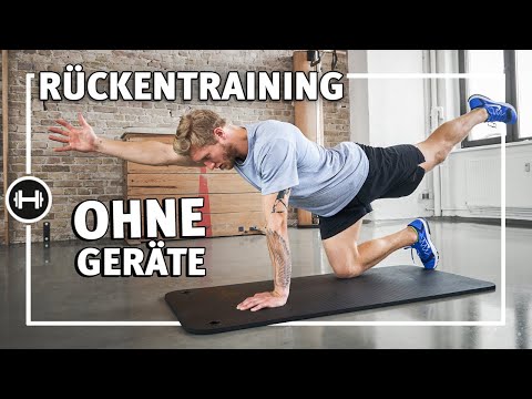 Back training for at home | Exercises without equipment | Fitness & strength training | Sport-Thieme