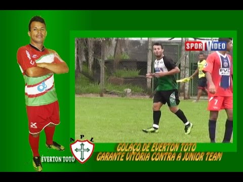 GOLAÇO DE ÉVERTON TOTÓ CONTRA A JR TEAM.