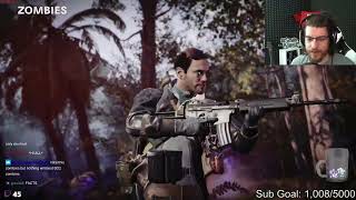 This is calm. Oh look a zombie! | COD Zombies