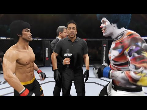 Bruce Lee vs. Evil Clown - EA Sports UFC 2 - Epic Fight