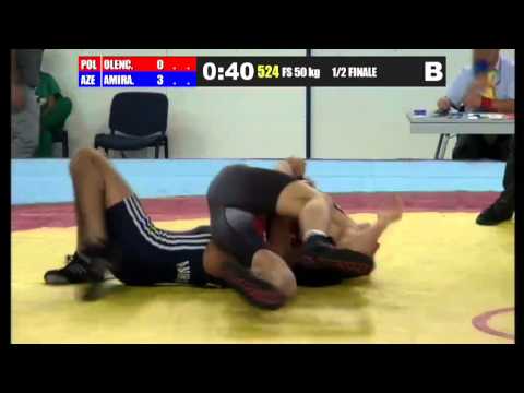 WWCC2013 Mahir Amiraslanov FS 50 kg 12 final
