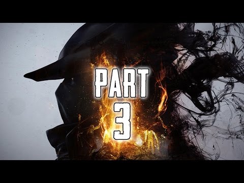 BLOODBORNE Walkthrough Gameplay Part 3 - LUDWIG'S HOLY BLADE / CHARRED HUNTER ARMOR [1080p HD PS4]