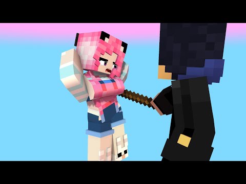 ZERO TWO DODGING SHUFFLE DANCE MEU SAN W/ WEDDING BOY EIN - MINECRAFT ANIMATION #shorts