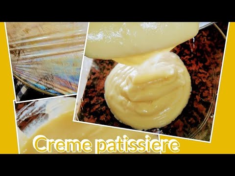 Creme patissiere. CRema pasticcera