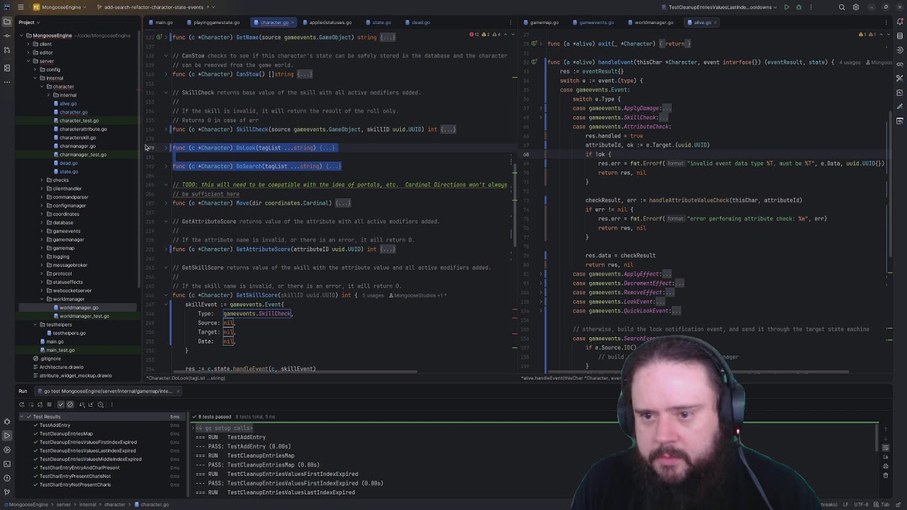 Mongoose Engine | Improving the Character State Machine