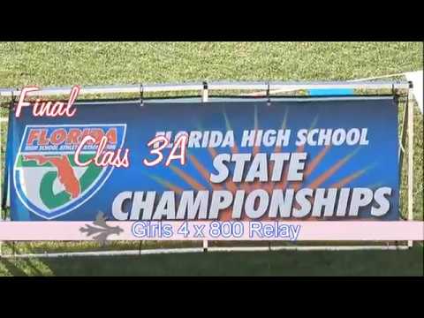 Girls 4x800m Relay FHSAA Track & Field 2018
