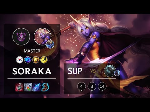 Soraka Support vs Senna - KR Master Patch 10.14