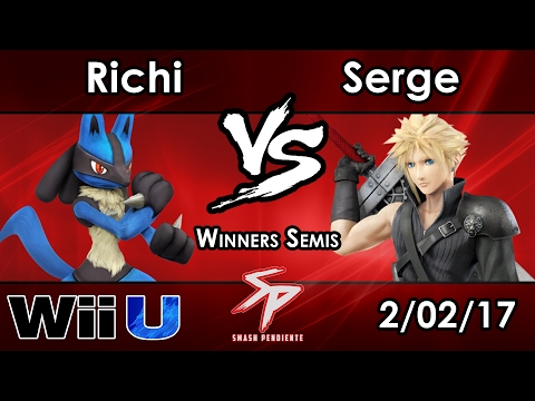 SP69 SF | Richi (Lucario) Vs. SC | Serge (Greninja, Coud) - Winners Semis - Smash 4