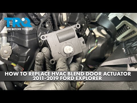 How to Replace HVAC Blend Door Actuator 2011-2019 Ford Explorer