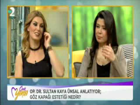 Op. Dr. Sultan Kaya Ünsal – TV2 – Ameliyatsız Göz Estetiği