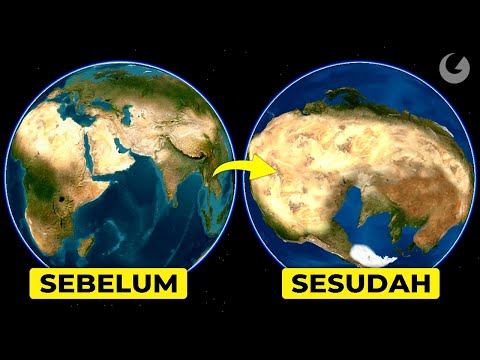 BENUA MASA DEPAN! Inilah Pangea Ultima Yang Daratannya Tidak Bisa Di Huni Manusia!