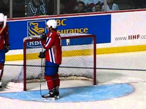 Team Canada Shot on Goal vs Norway at World Juniors, Vancouver, 2006