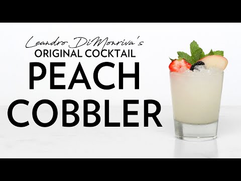 Peach Cobbler – The Educated Barfly