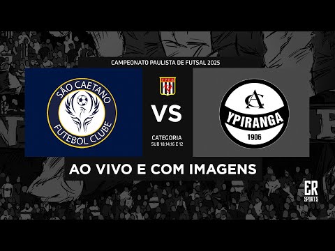São Caetano x Ypiranga - SUB 14 | 20/09/2025 | AO VIVO | Campeonato Paulista A1