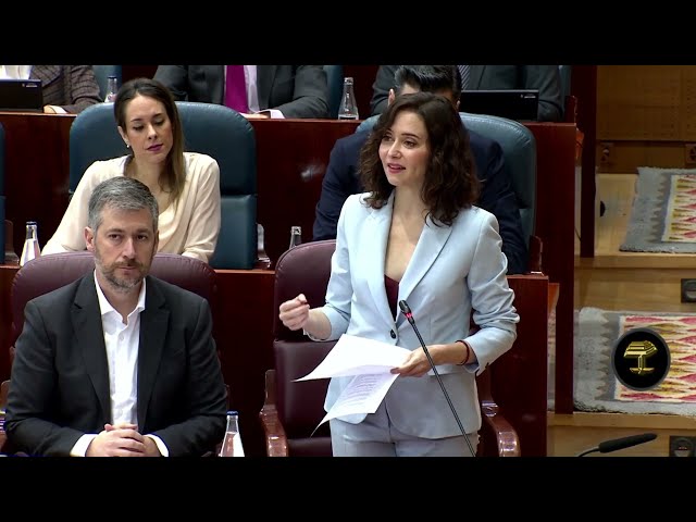 Isabel Díaz Ayuso se ríe de Pedro Sánchez y su "Hodio"