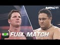 Samoa Joe Vs AJ Styles Super X Cup Final FULL MATCH TNA Sacrifice 2005 IMPACT Full Matches