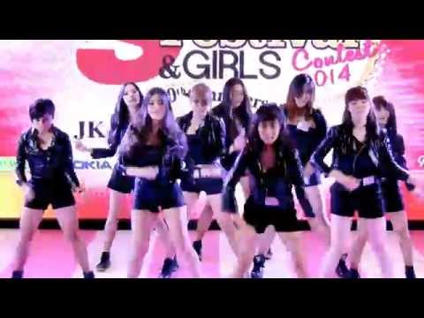 140505 Stephanos cover SNSD - Into The New World + Genie @S Cawaii! JK Cover Dance 2014 (Audition)