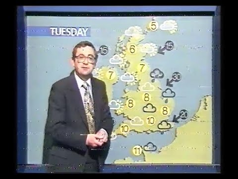 BBC1 Weather News & Continuity - 1984