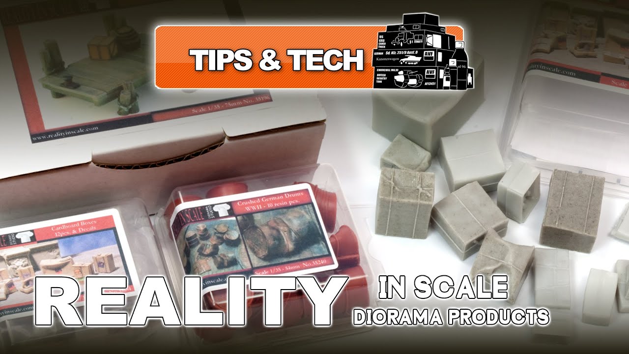 REALITY IN SCALE DIORAMA ACCESSORIES