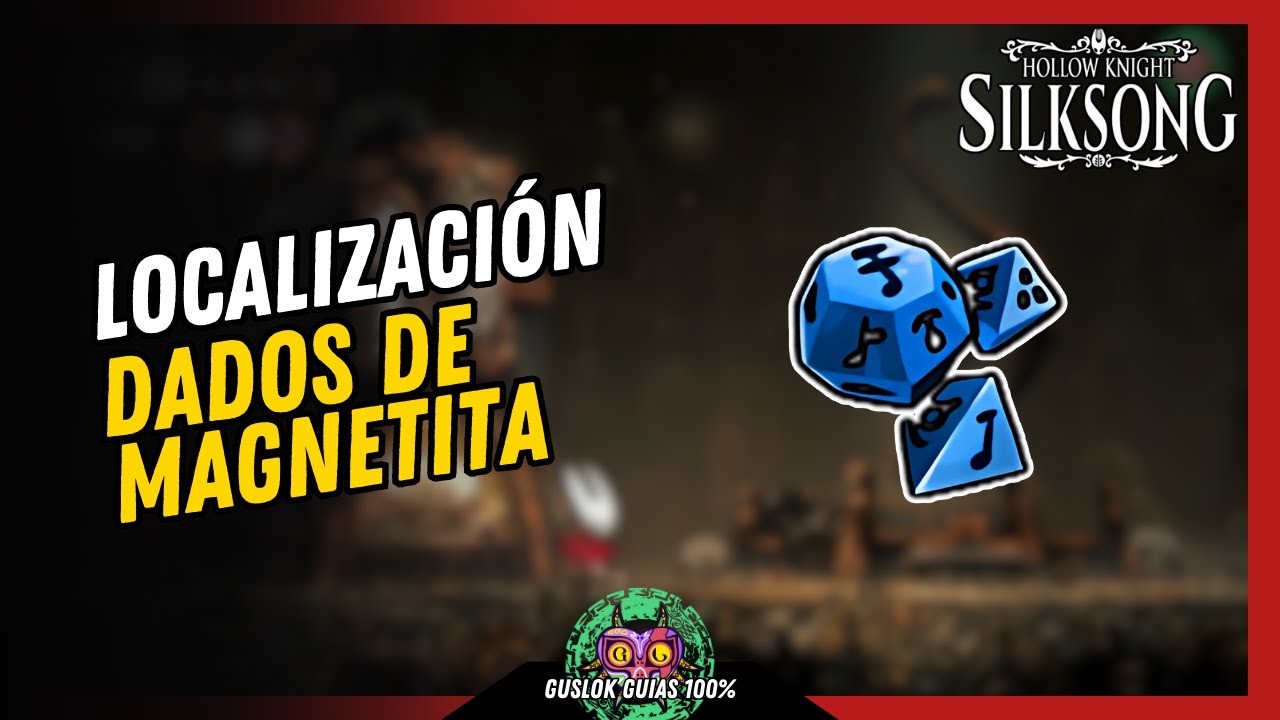 UBICACIÓN de la HERRAMIENTA DADOS DE MAGNETITA | GUÍA 100% | 💯Hollow Knight: Silksong🏆 UBICACIÓN de la HERRAMIENTA DADOS DE MAGNETITA | GUÍA 100% | 💯Hollow Knight: Silksong🏆