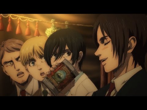 Everyone gets drunk | Attack on Titan Season 4 Clip