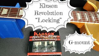 Video thumbnail for Kluson Revolution Locking Tuners G-mount Review Install by Bruno Freitas