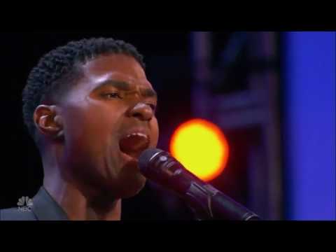 AGT 2017 S12-E5: Johnny Manuel WOWS The audience w/ Cover Of Whitney Houston