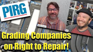 #RightToRepair is only the 1st step! Grading companies on repair with Nathan Proctor of PIRG!