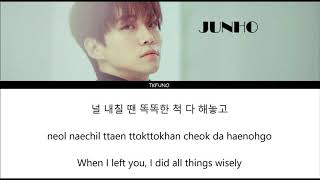 Junho - So Sorry (HANGUL + ROM + ENG SUB)