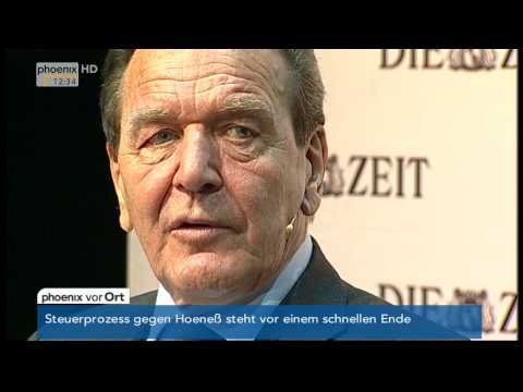 ZEIT-Matinee mit Gerhard Schröder vom 09.03.2014