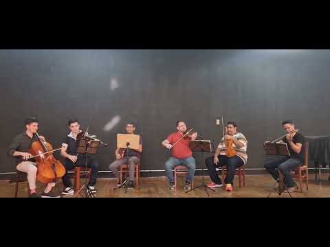 Hino 416 Ccb - No calvário da dor - Sexteto de cordas  -  01/04/2023