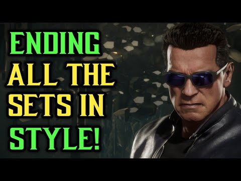 Ending all the Sets With Style | High Level Terminator Ranked Gameplay | Mortal Kombat 11 Ultimate