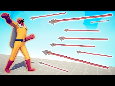 RAPID SPEAR THROWER vs UNITS - TABS | Totally Accurate Battle Simulator 2023