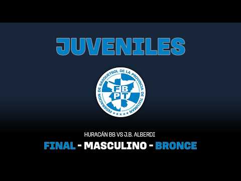 EN VIVO | Huracán BB vs. J.B. Alberdi | Gran Final Masculino - Copa de Bronce (Juveniles).