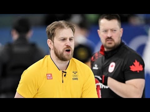 Olympic curling match descends into chaos after cheating allegations prompt profane insult.