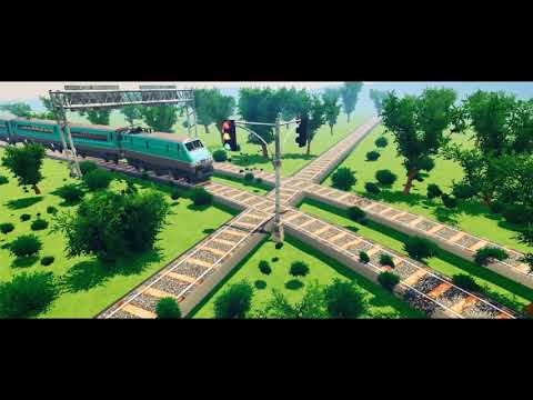 City Train Driving Train Games video