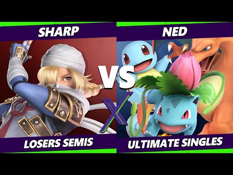 S@X 401 Online Losers Semis - Ned (Pokemon Trainer) Vs. Sharp (Sheik) Smash Ultimate - SSBU